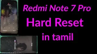 Redmi Note 7 Pro Hard Reset in tamil | Mi Note 7 Pro Reset in tamil | s.k.s mobile service