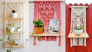 40 Best Different Styles Of DIY Macrame Wall Hanging Shelves Design Ideas For Kitchen Bedroom
