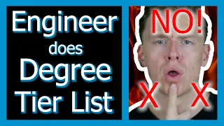 Engineering Degree Tier List from a REAL ENGINEER @ShaneHummus