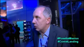 Rosetta Comet Landing Interview with Stephan Ulamec