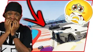 THAT FEELING WHEN YOU'RE IN 1ST PLACE AND THEN THIS HAPPENS!!! - GTA Online Race Gameplay