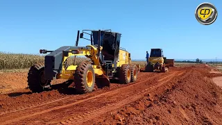 PATROL NO LEVANTAMENTO DE ESTRADA/Motoniveladora Patrola Road Grader Motor Grader Niveleuse GD655