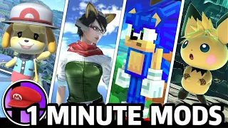 Character Cosplays (Part 3) | 1 Minute Mods (Super Smash Bros. Ultimate)