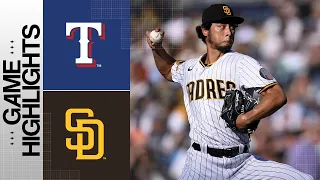 Rangers vs. Padres Game Highlights (7/29/23) | MLB Highlights