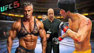 Man Model vs. Bruce Lee (EA sports UFC 5) - Rematch