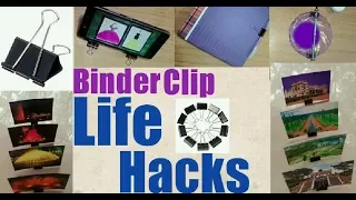 15 Very Useful👍Binder Clip Life Hacks🤝Don't miss it