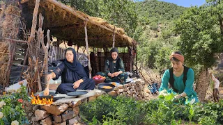 A Mix of Beautiful Days in Village & Nomadic Life | Iran village life | Nomad life