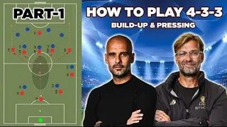 How to Play the 4-3-3 Formation | Build-up & Pressing in 4-3-3 | Part-1 | Coach Nouman