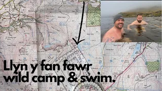 Wild camp | llyn y fan fawr | wild swim | #wildcamping # wildswimming #llynyfanfawr