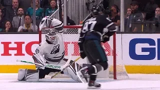 Devan Dubnyk absolutely robs McDavid with spectacular glove save