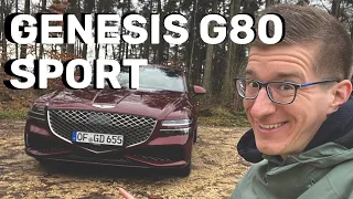 Genesis G80 Sport: Besser und preiswerter als A6, E-Klasse und 5er? - Autophorie
