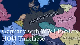 What if Germany had 1914 Borders in 1936? | HOI4 Timelapse