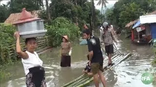 Deadly Monsoon Floods Hit Myanmar