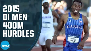 Men's 400m hurdles - 2015 NCAA outdoor track and field championships