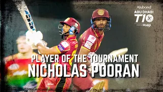 Nicholas Pooran I Player of the tournament I Northern Warriors I Abu Dhabi T10 I Season 4