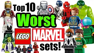 Top 10 Worst LEGO Marvel Sets!