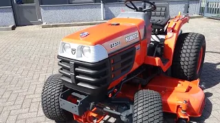 Kubota B7300 4wd HST / 01017 Draaiuren / Middenondermaaidek