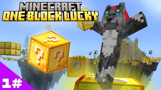 EL MEJOR COMIENZO en ONE BLOCK LUCKY BLOCK minecraft