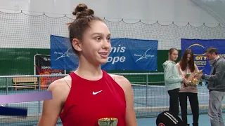 Академія Спорту.Міжнародний турнір Tennis Europe Junior Ukraine-2020 U-14 в Дніпрі humantennisclub.