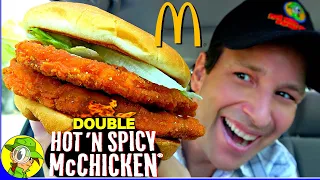 McDonald's® DOUBLE HOT 'N SPICY McCHICKEN® Review ✌️🌶️🐔 | Peep THIS Out! 🕵️‍♂️