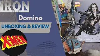 Iron Studios X-Men Vs Sentinel Domino Unboxing & Review!