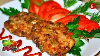 ЭТИ ВКУСНЫЕ КОТЛЕТКИ ЛЮБЯТ ВЗРОСЛЫЕ И ДЕТКИ! Рубленые куриные котлеты (растрепки, оладьи) с печенью