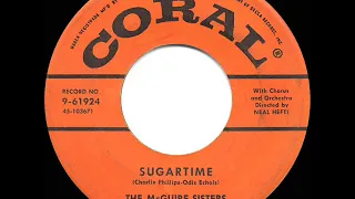 1958 HITS ARCHIVE: Sugartime - McGuire Sisters (a #1 record)