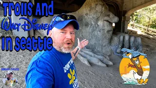 Fremont Troll, Pac Man, Gas Works Park, & Walt Disney's Connection To WW2