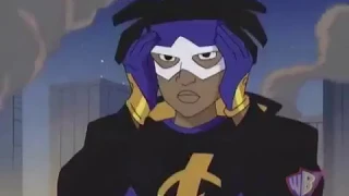 Static Shock travels back in time