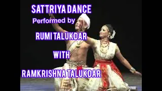 Sattriya Dance | Ramkrishna and Rumi Talukdar | Vishnu Vandana | 2013