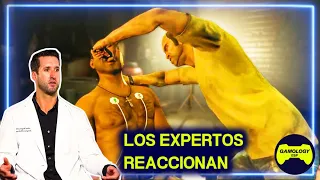 Médico de Emergencias REACCIONA a Escenas de Tortura en Videojuegos | Los Expertos Reaccionan