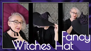 Making a ~FANCY~ Witches Hat 🧷 Icy Sews #WitchesHat