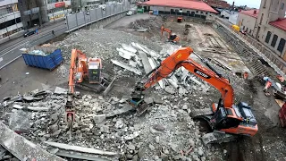 Demolition clip / Stockholm Sweden