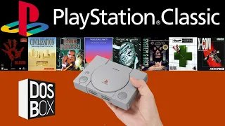 DOS games on the PlayStation Classic, DOSBox SVN, RetroArch | HOW TO