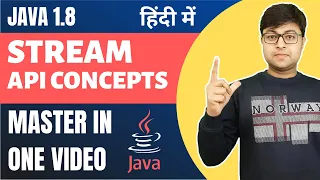 Master Stream API | Java Stream API in one video | All basics step by step in Hindi