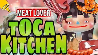 TOCA KITCHEN | Unlimited Meat #gaming #gamer #game #food #eating