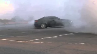 Lexus IS F Burnout Lund Sweden