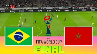 BRAZIL vs MOROCCO - Final FIFA World Cup 2026 | Full Match All Goals | Football Match