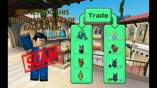 Loomian Legacy Players **Abusing**  A NEW "SCAM METHOD"?!| OH NO.