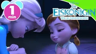 DIE EISKÖNIGIN - VÖLLIG UNVERFROREN: Lieblingsszene: Elsa zaubert Schneelandschaften | Disney Junior