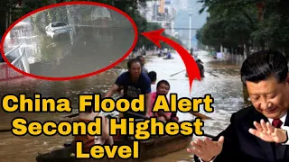 China Raises Flood Alert | Second Highest Leve | Floods