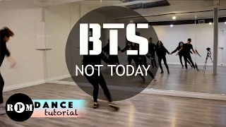 BTS "Not Today" Dance Tutorial (Chorus, Ending)