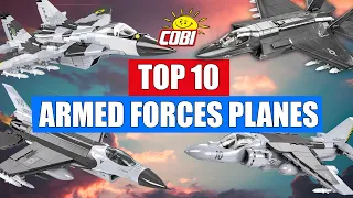 Best COBI planes from Armed Forces series - TOP 10 Ranking based on fan votes