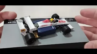 #f1 #ayrtonsenna #toleman TG184 Great Britain GP #diecast escala 1:43 #ixo