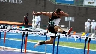 Elad Covaliu Wins the Montgomery County 110 Meter Hurdle Finals