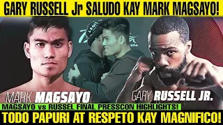 🥊UMAMIN NA! GARY RUSSELL Jr SALUDO kay MARK MAGNIFICO MAGSAYO! TODO PAPURI at RESPETO sa PINOY BOXER