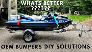 Installing OEM SEADOO Bumpers and Comparing to a DIY Solution!!