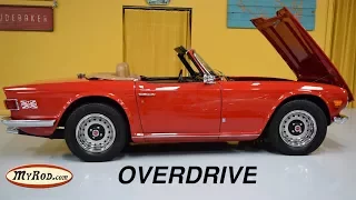 1972 Triumph TR6 - overdrive & performance upgrades!