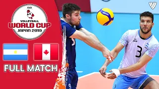 Argentina 🆚 Canada - Full Match | Men’s Volleyball World Cup 2019
