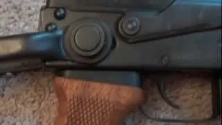 Full Auto Chinese Polytech AKS AK47 - Borning video.  No shooting. Just showing it.